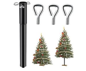 Dgayaeic Extensor Altura De Árbol Navideño - Extensor De Decoración Estacional De Hierro | Base De Árbol Navideño Artificial - para Interior Exterior Balcones Terrazas Jardines