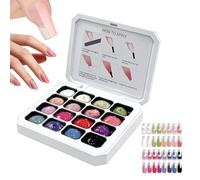 Dgayaeic Gel De Uñas Con Toques - Delineador Degradado Sin Lavado 16 Colores Pulido - Gel Pintura para Arte de Uñas - Viajes, Interior, Dormitorio, Escritorio, Hogar, Casa, Chicas, Mujeres, Femenino,