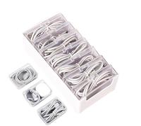 Dgayaeic Organizadora para Cables - Estación Protectora Dividida - Organizador Transparente Almacenador De Cordones - para Electrónica, Cargador, Enchufe, Hogar, Oficina, Escritorio, Mostrador,