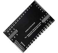 Dgayaeic Regla Para Guitarras,Calibre de Acero Inoxidable con Escalas Métrica e Imperial,Herramienta de Ajuste de Altura de Cuerdas | Para Guitarra Acústica, Eléctrica, Bajo, Hombres, Mujeres, Niños y