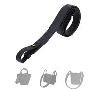 DGAZ Correa de Hombro de Cuero TC para Bolsos Picotin/Lindy, Correa de Repuesto 3,7 cm x 70 cm, para Llevar al Hombro, con Caja de Regalo (Noir)
