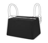 DGAZ Inserto de Satén con Espuma de Memoria para Lindy 19/26/30/34 - Soporte Interior que Mantiene la Forma del Bolso (Noir, LD26)