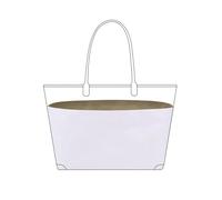 DGAZ Organizador Bolsos Interior, Seda y papel Dupont Bolso Insertar para Anjou/Artois/Saint Louis, Ligera Organizador de Inserción de Bolsa (Anjou Mini, Gris tourterelle)