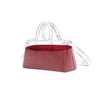 DGAZ Organizador de Bolsos Interior, Inserto para OnTheGo East West, Forro de Seda y Exterior de Papel Dupont, con Bolsillo con Cremallera y Porta Botellas (Wine, East West)