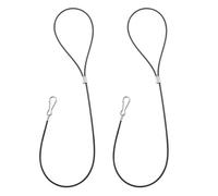 DGBRSM 2 Piezas Pestillo de Puerta Ajustable de Acero Inoxidable Cable Pestillo de Puerta Pestillo de Puerta Pestillo de Puerta Cuerda Cerradura