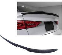 DGCS Coche Alerón Trasero para Seat Exeo Sedan/Toledo Sedan NH 5P 1H 1L, Auto Alerón Techo Maletero ala Trasera Labio Spoiler, Decoración Accesorios,B/Carbon Fiber Look