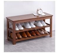 DGDHHSFJDJ Banco Moderno para la Entrada con Asiento tapizado en Piel. Fácil de Montar. Elegante Banco para cambiarse los Zapatos en Exteriores, Ideal para el salón y el Dormitorio.