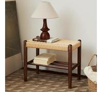 DGDHHSFJDJ Banco Zapatero con cojín, Estructura de Hierro, Estable y Resistente. Organizador de Zapatos para Entrada, Sala de Estar o Dormitorio.