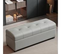 DGDHHSFJDJ Banco Zapatero nórdico Moderno con Almacenamiento en la Entrada, Taburete Junto a la Cama, Elegante Zapatero para Dormitorio, Mueble Auxiliar Que Ahorra Espacio.