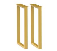 DGDHHSFJDJ Juego de 2 Patas de Mesa de Estilo Industrial con Altura Ajustable (62/72/100 cm), Soportes de Metal Negro para mesas de Comedor, cafetería y Bar. Decoración Moderna para el hogar.