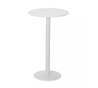 DGDHHSFJDJ Mesa de Bar Redonda, Mesa de Comedor Alta de bistró con Estructura de Metal para cócteles y desayunos, mostrador de Bebidas Circular