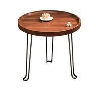 DGDHHSFJDJ Mesa de Seguridad con trípode, diseño de 3 Patas con protección en los Bordes. Ideal para Salas de Estar, Interiores y Exteriores.