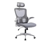 DGDHHSFJDJ Silla ergonómica de Oficina para Trabajar Desde casa o en casa. Altura Ajustable. Diseño Ejecutivo, cómoda y giratoria. Fabricada con Malla Transpirable para Mayor Confort.