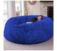 DGDHHSFJDJ Sillón Puff Gigante para Adultos (sin Relleno). Disponible en Varios tamaños. Requiere Relleno de Espuma. Fundas Lavables a máquina. Costuras Dobles.