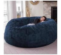 DGDHHSFJDJ Sillón Puff Gigante para Adultos (sin Relleno). Disponible en Varios tamaños. Requiere Relleno de Espuma. Fundas Lavables a máquina. Costuras Dobles.