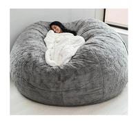 DGDHHSFJDJ Sillón Puff Gigante (sin Relleno), Funda Lavable a máquina, Costuras Dobles, Varios tamaños, Ideal para Dormitorio Familiar.