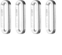 DGEJWMSC Manijas transparentes for puertas corredizas (4 piezas), sin perforar, invisibles, for vidrio y gabinetes.