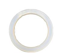 DGERFDJO Anillo de sello de goma compatible con cafeteras Gemilai Penguin(White silicone)