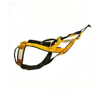 DGERFDJO Compatible con el arnés Reflectante de Entrenamiento for Perros QX2E, Resistente for Uso en Trineo y Entrenamiento al Aire Libre(Ye,M)