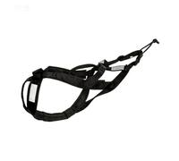 DGERFDJO Compatible con el arnés Reflectante de Entrenamiento for Perros QX2E, Resistente for Uso en Trineo y Entrenamiento al Aire Libre(Black,3XL)
