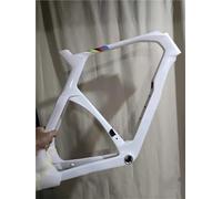 DGERFDJO Cuadro de Carretera de Carbono con Eje pasante de pedalier roscado T47, 100 x 12 mm, 142 x 12 mm(Wheels)