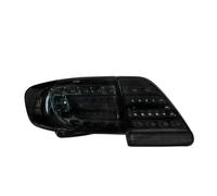DGGH Luz trasera derecha Para TOYOTA Para COROLLA 2011 2012 2013 LED Señal Giro Dinámica Plug And Play Luces Traseras Inversas 2x Conjunto Luz Trasera Coche(SMOKE)