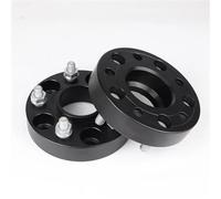 DGHBNP Adaptador Espaciador Rueda Ajuste para Audi A4/A5/A6/A7/A8/S3/S4/S5/S6/S7/Q5/RS4/RS5/RS6 Ajuste para BMW Serie G Adaptador Espaciador de Rueda de 2 Piezas(2PCS 25MM 14x1.5)