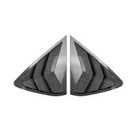 DGHBNP Ajuste para BMW X6 F16 2015-2019 Ventana Trasera Cuarto Cubierta de Rejilla Lateral embellecedor de ventilación Accesorios de Coche Decoración de ventilación Lateral(Carbon Look)