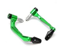 DGHBNP Ajuste para Kawasaki Ninja 650 NINJA650 2017-2021,Extremos de Manillar de Motocicleta,Protector de palancas de Embrague de Freno(Green)