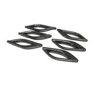 DGHBNP Ajuste para Maserati Levante 2016-2021 Ghibli 2014-2021 Accesorios Adhesivos Adhesivos embellecedores de ventilación de Entrada Lateral de Coche Decoración de ventilación Lateral(L 2016-2021)