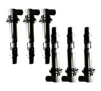 DGHBNP Bobina de Encendido Bobina de Encendido Compatible con Triumph Daytona 955i 675 Speed Triple R 1050 Sprint GT RS ST Street Triple Tiger 800 800XC F6T573 Bobina Encendido Coche(6PCS)