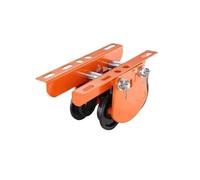 DGHBNP Carretilla Manual del alzamiento eléctrico Carretilla del Haz del Empuje de la Capacidad de 0.5/1 tonelada con Las Ruedas duales(1T)