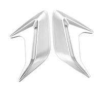 DGHBNP Coche Fender Side Cover 2 uds Pegatinas de Guardabarros de Flujo de Aire de ventilación Lateral de Coche Decorativas de Entrada de Aire automática Decoración de ventilación Lateral(Gray)