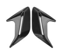 DGHBNP Coche Fender Side Cover 2 uds Pegatinas de Guardabarros de Flujo de Aire de ventilación Lateral de Coche Decorativas de Entrada de Aire automática Decoración de ventilación Lateral(Black)