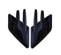 DGHBNP Coche Fender Side Cover Ajuste de la Cubierta del capó del Coche con Rejilla de ventilación Lateral Shark Gills Decoración de ventilación Lateral(Black)