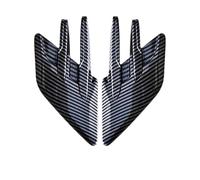 DGHBNP Coche Fender Side Cover Ajuste de la Cubierta del capó del Coche con Rejilla de ventilación Lateral Shark Gills Decoración de ventilación Lateral(Carbon Fiber Pattern)