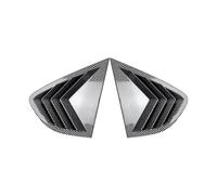 DGHBNP Coche Fender Side Cover Ajuste para BMW X4 F26 2014-2018 Ventana Rejilla de ventilación Pegatina de Coche decoración Exterior Decoración de ventilación Lateral(Carbon Fiber Pattern)