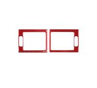 DGHBNP Coche Fender Side Cover Ajuste para Mercedes Benz Clase AB W169 W245 2004-2011 Pegatina de Marco de ventilación Lateral Decoración de ventilación Lateral(Red LHD RHD)