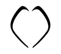 DGHBNP Coche Fender Side Cover Ajuste para Mercedes-Benz Clase V W447 2016-2023 AMG Line Cuchillo de Viento Delantero Salida de Aire Pegatina de Coche Decoración de ventilación Lateral(Piano Black)