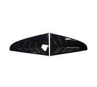DGHBNP Coche Fender Side Cover Ajuste para VW CC 2009-2016, Cubierta de Rejilla de Cuarto de Ventana Trasera, embellecedor de ventilación Lateral Decoración de ventilación Lateral(Gloss Black)