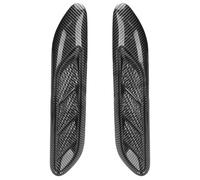 DGHBNP Coche Fender Side Cover Cubierta de ventilación Lateral para Coche, embellecedor Entrada Flujo Aire, calcomanías ala Exterior, Pegatina, 2 uds Decoración de ventilación Lateral(Carbon)