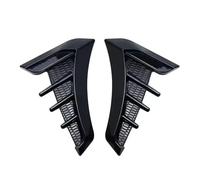 DGHBNP Coche Fender Side Cover Etiqueta engomada Universal del Coche de modificación ventilación Lateral tiburón decoración Placa Hoja Salida Aire simulación Decoración de ventilación Lateral(Black)