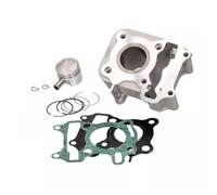 DGHBNP Moto Piñon Delantero Ajuste para SYM MIO50 Fiddle 2 Jet 4 Allo 50 Symphony 12100-A1A-000 37mm Kit de Cilindro Motor Piñones para Moto
