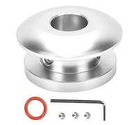 DGHBNP Palanca de Cambios Tope de Palanca de Cambios Universal para Coche Perilla Cambio de Marchas(Silver)