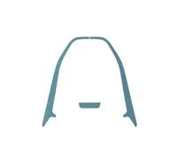 DGHBNP Panel Mandos Consola Central Ajuste para Xpeng Mona M03, Control Central de Coche, Pegatinas Decorativas de Metal, Accesorios de modificación(B)