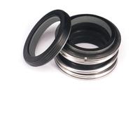 DGHBNP retn de Aceite Sello de Eje Bomba Agua mecánica diámetro Interior 10/12/14/18/20/24/25/30 mm, Resorte Bobina Simple, Anillo Carbono/SiC, Modelo MG1/109(18mm)