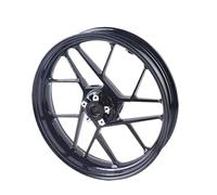 DGHBNP Rueda Compatible con Cfmoto 675SR 675SR-R CF650-10 Cubo de Rueda Delantera Trasera de Motocicleta llanta(Front Black)