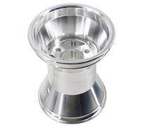 DGHBNP Rueda Kart de 5 Pulgadas, 10x4,50-5, 125mm, Delantero o 11x7,10-5, 175mm, Cubo de Rueda Trasera, Llantas aleación Aluminio para Coche derrape 4 Ruedas llanta(10x4.50-5 Front hub)