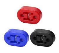 DGHEGDUI 3 Piezas De Silenciador De Tubo De Escape De Automóvil, Soporte De Tubo De Escape De Automóvil, Goma De Escape Universal, Adecuada para La Mayoría De Los Automóviles.