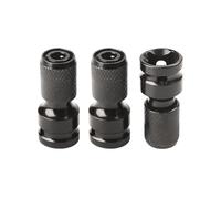 DGHEGDUI Juego De Cabezales De Conversión De Llave Eléctrica De 3 Piezas, Adaptador Universal Multifunción, Adecuados Para Todo Tipo De Taladros Eléctricos Manuales.